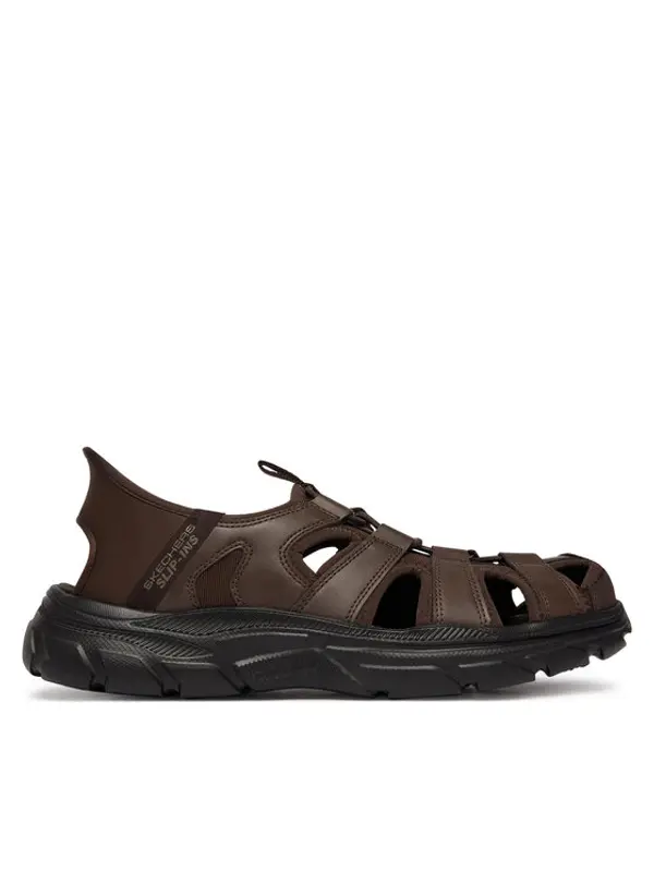 Skechers Skechers Sandale Slip-Ins Relaxed Fit: Revolted - Vartan 205182/CHOC Smeđa