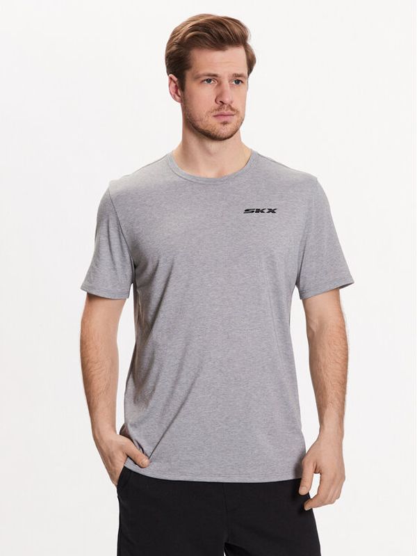Skechers Skechers T-shirt Godri Premium M1TS274 Siva Regular Fit