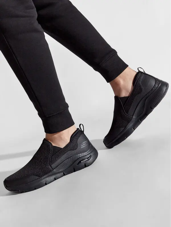 Skechers Skechers Tenisice Banlin 232043/BBK Crna