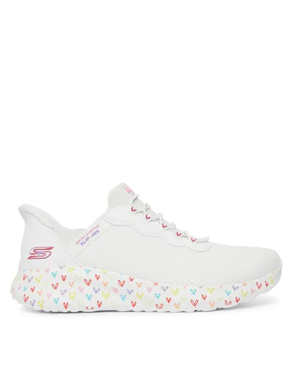 Skechers Skechers Tenisice BOBS Sport Squad Chaos 117249/WHT Bijela