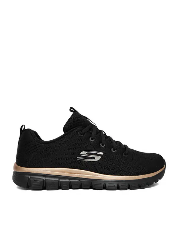 Skechers Skechers Tenisice CEO-GRACEFUL 12615 BKRG Crna