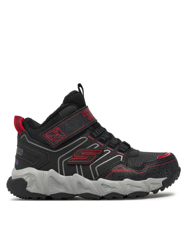 Skechers Skechers Tenisice Combex 406422L/BKRD Crna
