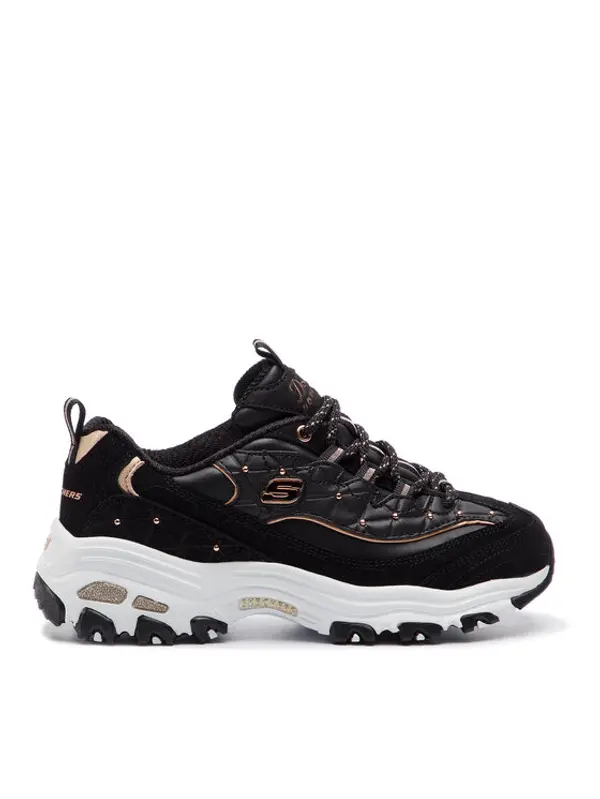 Skechers Skechers Tenisice D'lites Glamour Feels 13087/BKRG Crna