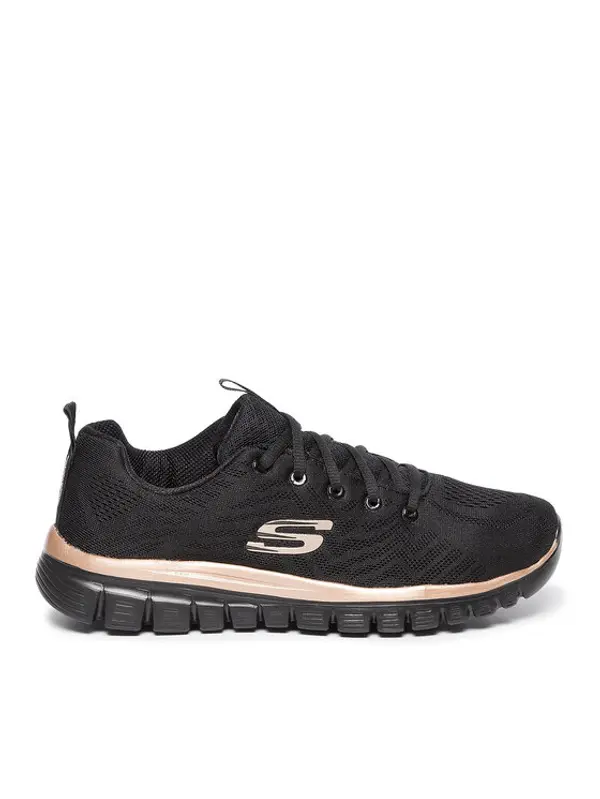 Skechers Skechers Tenisice Get Connected 12615/BKRG Crna