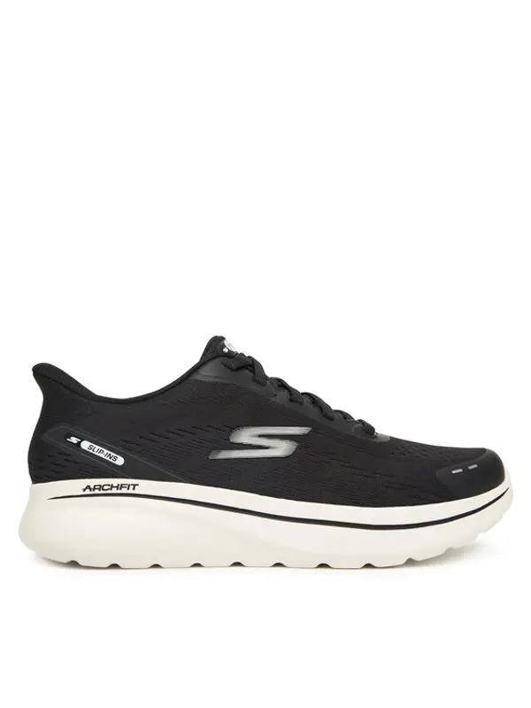 Skechers Skechers Tenisice Go Walk Arch Fit N-Joy 217075 BKW Crna