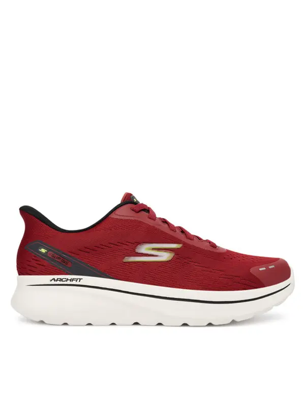 Skechers Skechers Tenisice Go Walk Arch Fit N-Joy 217075 DKRD Tamnocrvena
