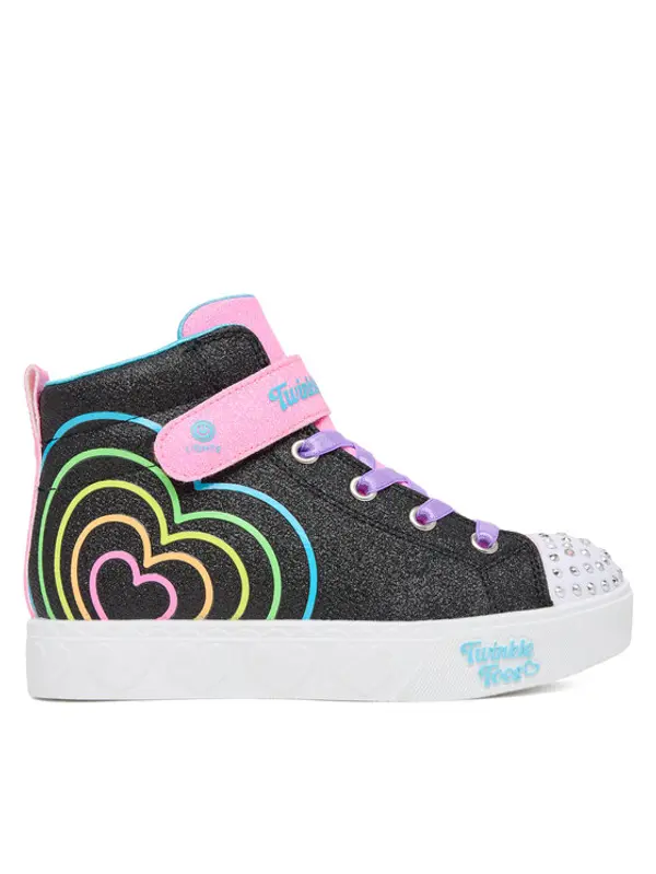 Skechers Skechers Tenisice Heart Steps 314623L BKMT Crna