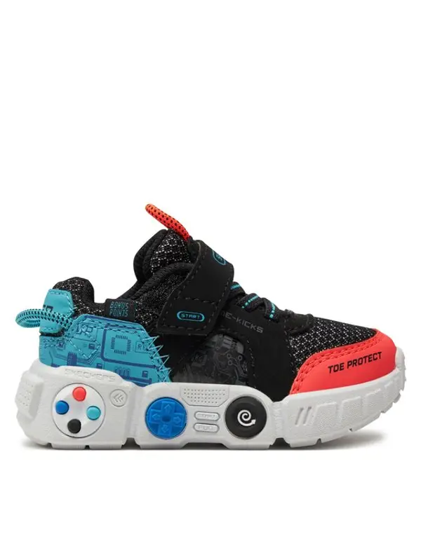 Skechers Skechers Tenisice Lil Gametronix 402262N/BKMT Crna