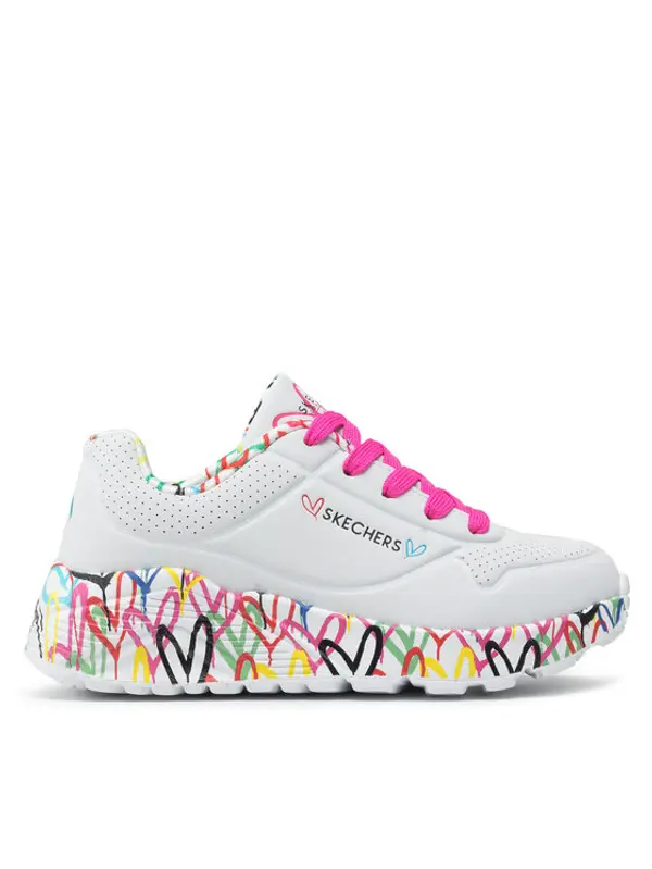 Skechers Skechers Tenisice Lovely Luv 314976L/WMLT Bijela