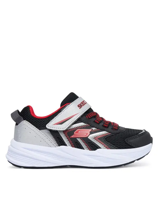 Skechers Skechers Tenisice Microspec Tread 404115L/BKSR Crna