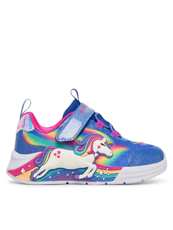 Skechers Skechers Tenisice S-Lights: Unicorn Chaser 302298N/BLMT Plava