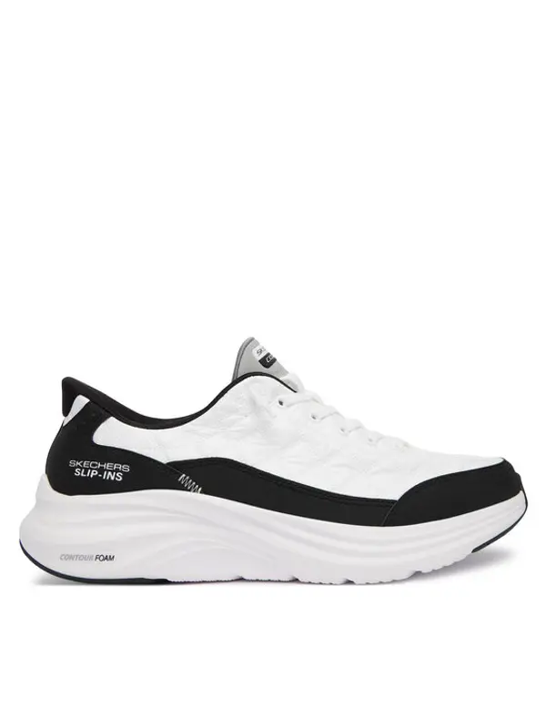Skechers Skechers Tenisice Slip-ins Contour Foam - Cozy Fit Golden Hour 232619/WBK Bijela