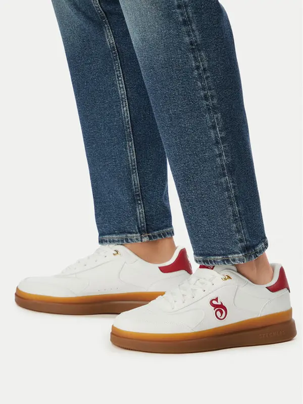 Skechers Skechers Tenisice Snoop Dogg Courtside Urban 251200/WRD Bijela