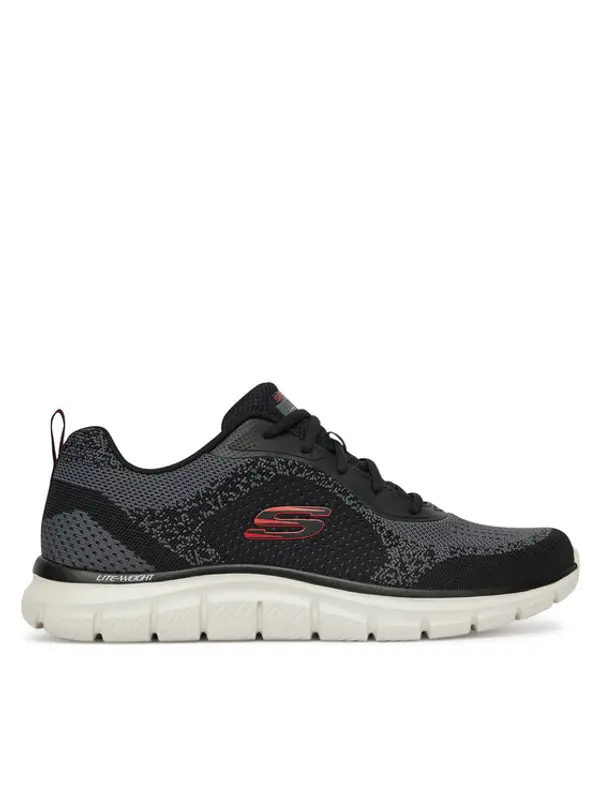 Skechers Skechers Tenisice Track-Glendor 232699/BKRD Crna