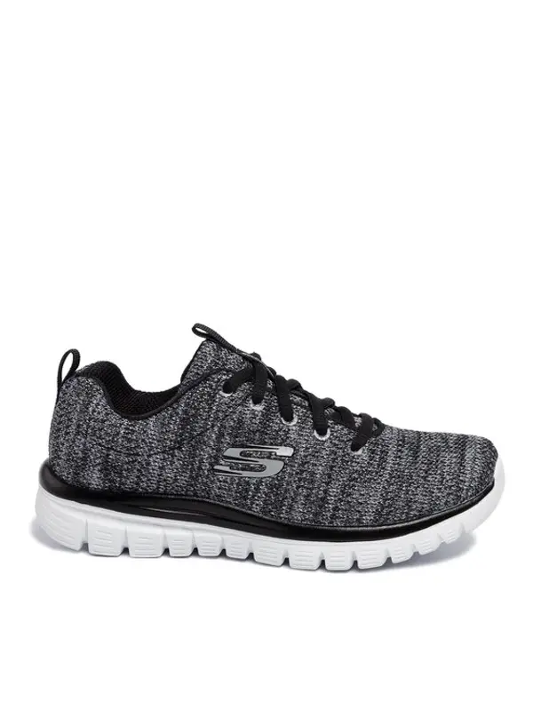 Skechers Skechers Tenisice Twisted Fortune 12614/BKW Siva