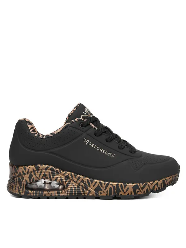 Skechers Skechers Tenisice Uno 155506/BKRG Crna