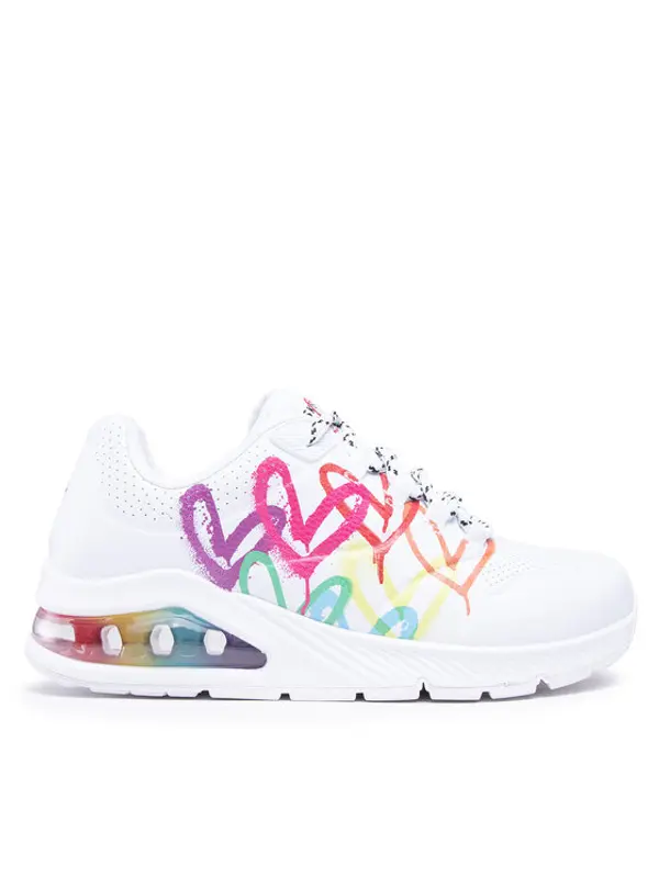 Skechers Skechers Tenisice Uno 2 Floating Love 155521/WHT Bijela