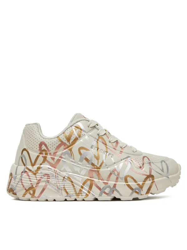 Skechers Skechers Tenisice Uno Lite - Metallic 314067L/NTMT Bijela