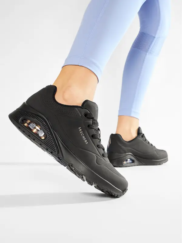 Skechers Skechers Tenisice Uno-Stand On Air 73690/BBK Crna