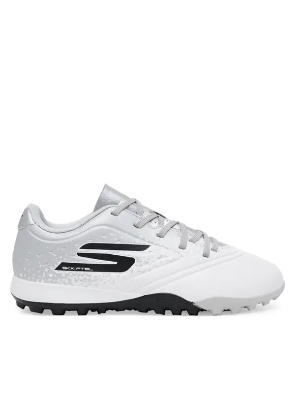 Skechers Skechers Tenisice za nogomet Razor 1.5 Jr Youth Tf 252061L/WSL Bijela