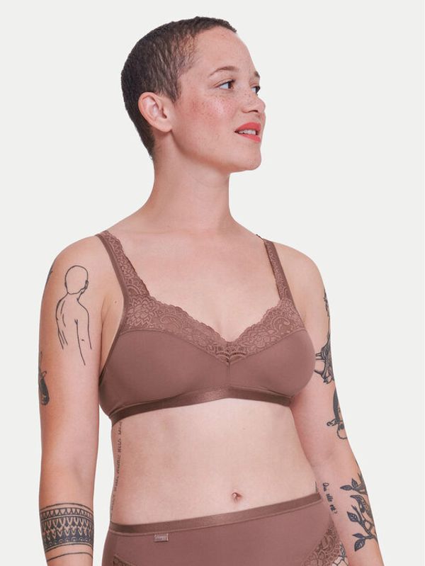 Sloggi Sloggi Grudnjak bez žice Romance 10031898 Smeđa