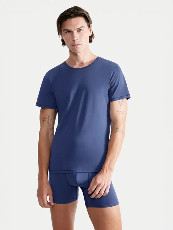 Sloggi Sloggi Potkošulja 10222373 Plava Slim Fit