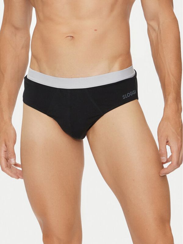 Sloggi Sloggi Set od 2 para slip gaćica 10217985 Crna