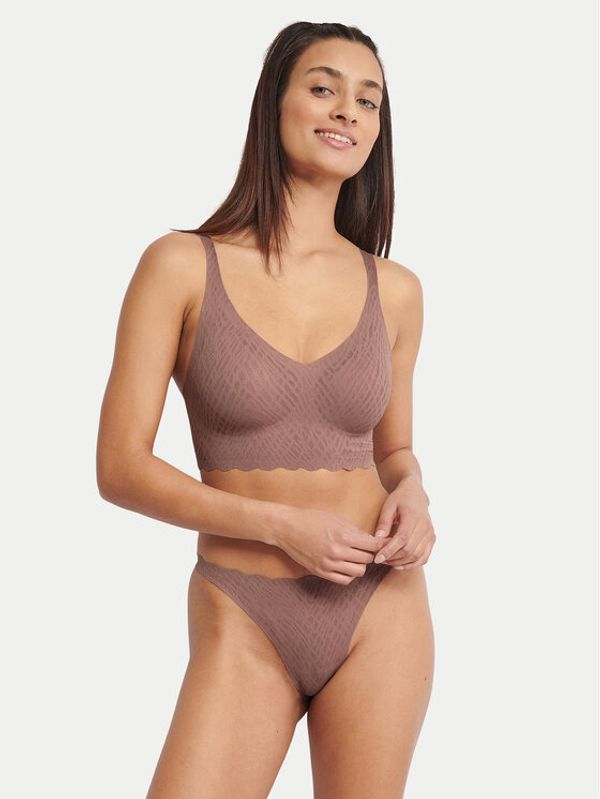 Sloggi Sloggi Top grudnjak Zero Feel Bliss 10219598 Smeđa