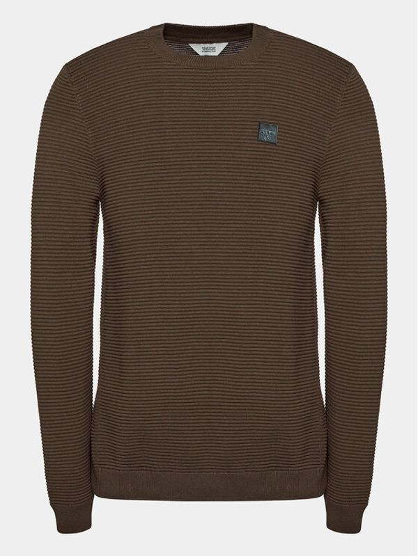 Solid Solid Džemper 21106094 Smeđa Regular Fit