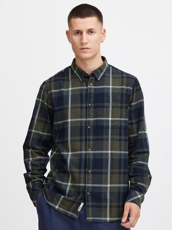 Solid Solid Košulja 21107051 Zelena Regular Fit