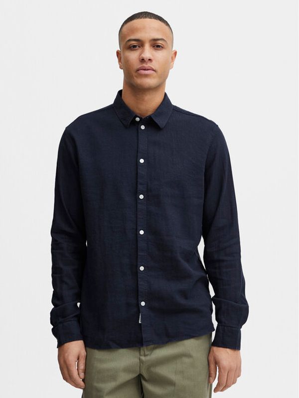 Solid Solid Košulja 21107646 Tamnoplava Regular Fit