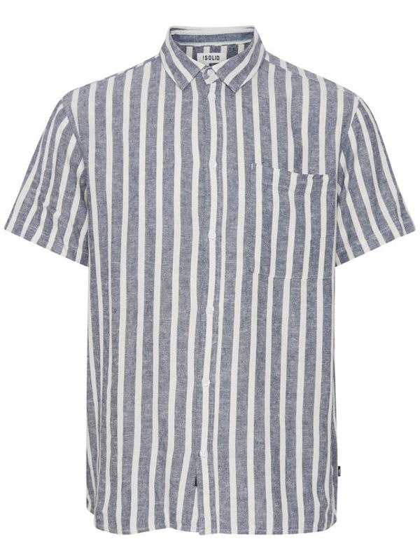 Solid Solid Košulja 21107688 Plava Regular Fit