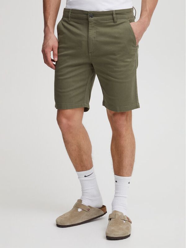 Solid Solid Kratke hlače 21107811 Zelena Regular Fit