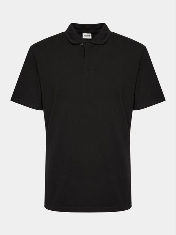 Solid Solid Polo 21108171 Crna Regular Fit