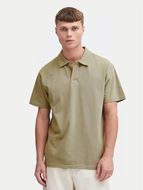 Solid Solid Polo 21108171 Zelena Regular Fit