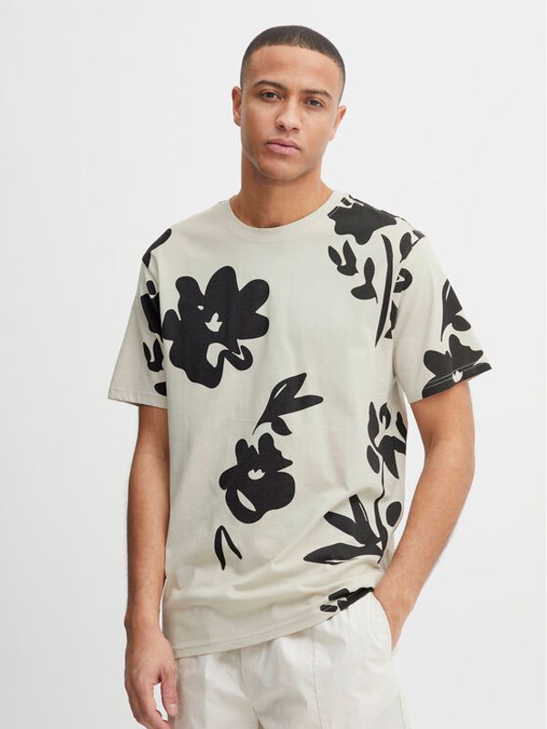 Solid Solid T-shirt 21107801 Bež Regular Fit