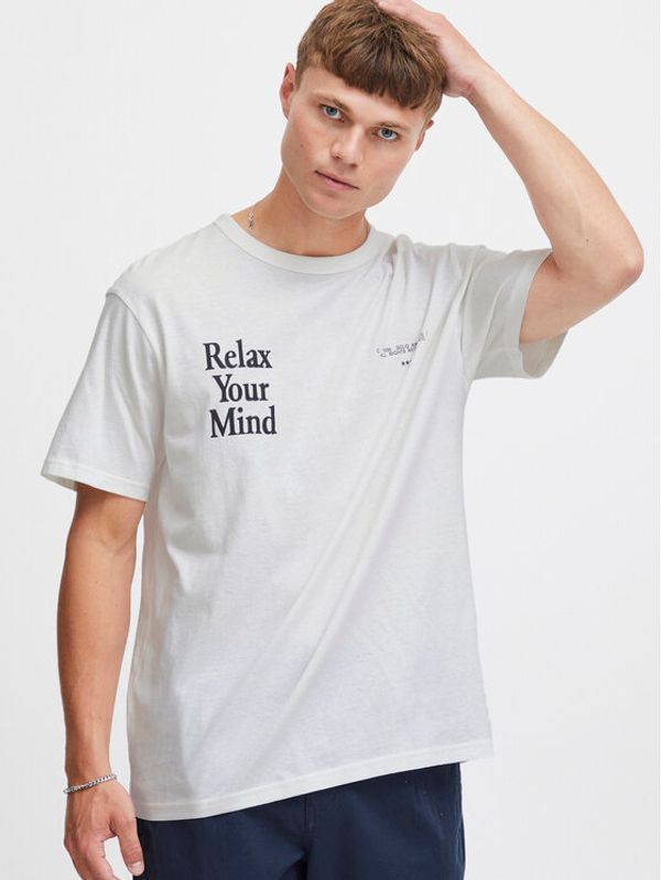 Solid Solid T-shirt 21107874 Bijela Relaxed Fit