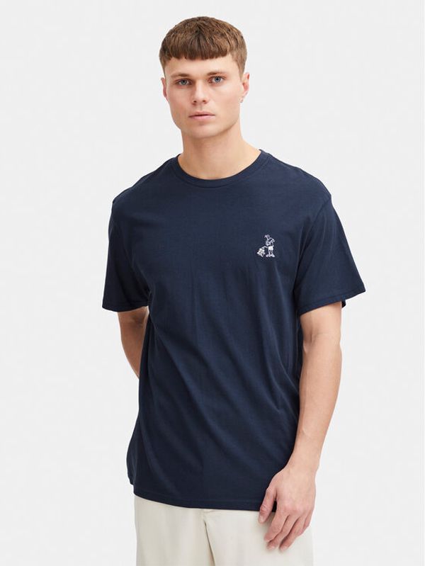 Solid Solid T-shirt Ilias 21108139 Tamnoplava Regular Fit