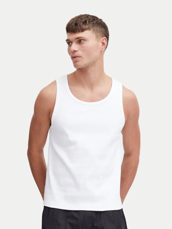 Solid Solid Tank top 21108248 Bijela Regular Fit