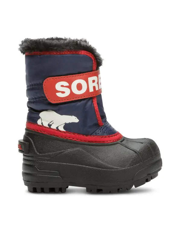 Sorel Sorel Čizme za snijeg Toddler Snow Commander™ Boot NV5190-466 Tamnoplava