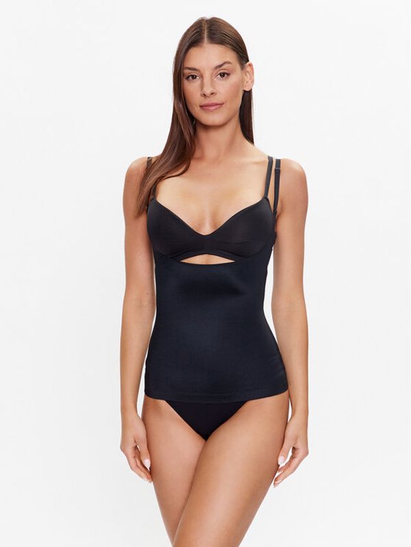 SPANX SPANX Gornji dio za oblikovanje Suit Your Fancy Open-Bust Cami 10225R Crna