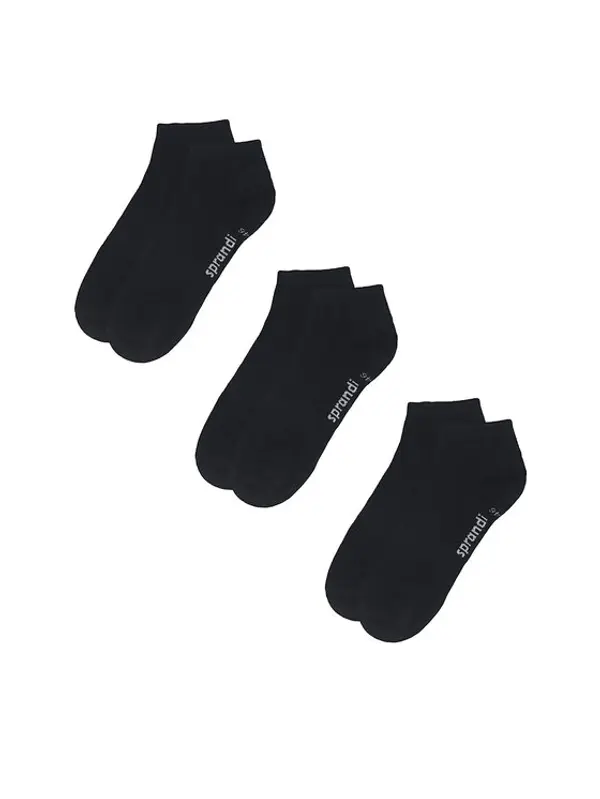 Sprandi Sprandi Duge čarape 0WB-002-AW23 (3-pack) Crna