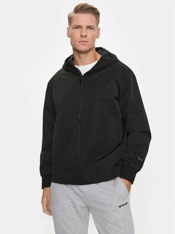 Sprandi Sprandi Prijelazna jakna SP3-KUM020 Crna Regular Fit