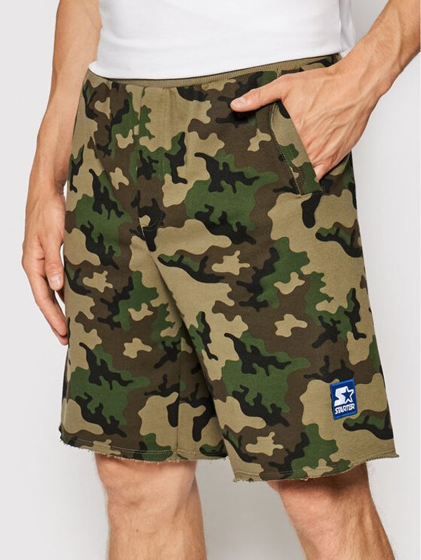 Starter Starter Sportske kratke hlače SMG-019-BD Kaki Regular Fit