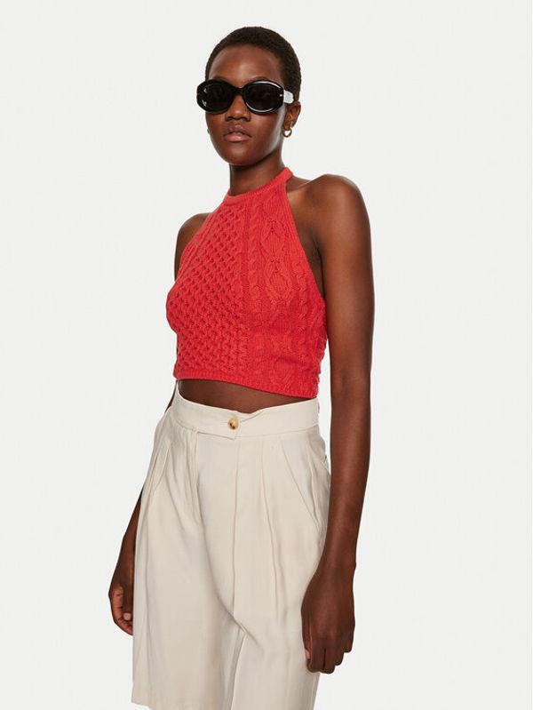 STAUD STAUD Top Lori R24P3136CA Crvena Regular Fit