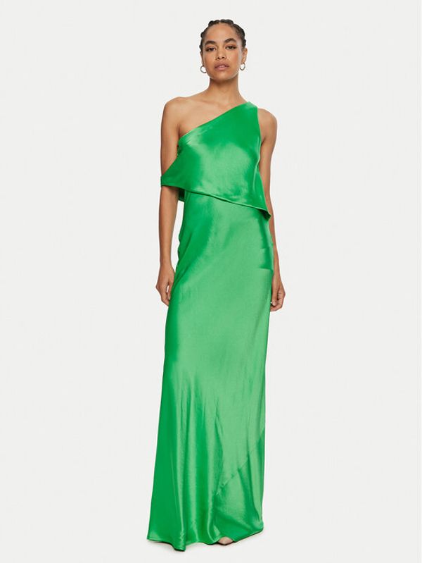 STAUD STAUD Večernja haljina Naomi R24P2193SA Zelena Regular Fit