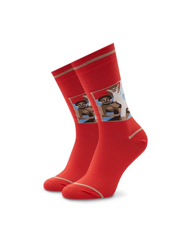 Stereo Socks Stereo Socks Visoke unisex čarape Wet Nightmare Crvena