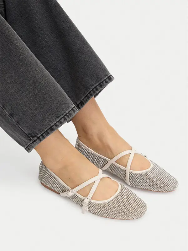 Steve Madden Steve Madden Balerinke Watchlist 11005277 Bež