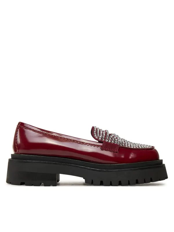 Steve Madden Steve Madden Loaferice Longhaul SM11003448 Tamnocrvena
