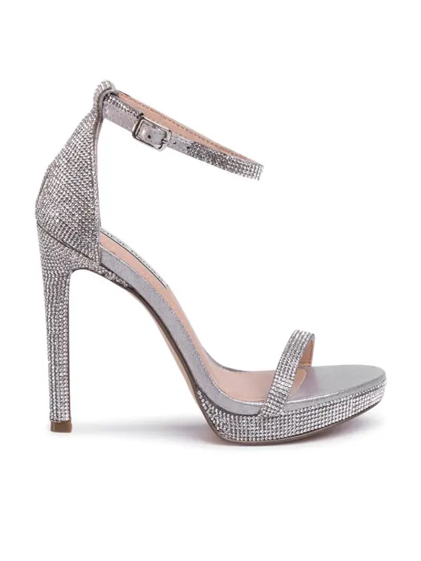 Steve Madden Steve Madden Sandale Milano-R SM11000897-02003-998 Srebrna